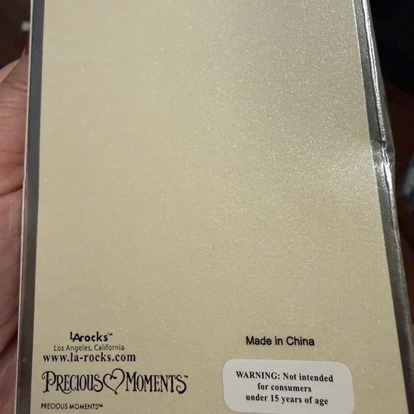 Precious Moments Angel Keychain with Pastel Rainbow and Gold - Picture 2 of 2